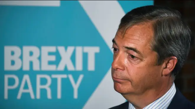 Mr Farage said his decision was the best way to serve Brexit