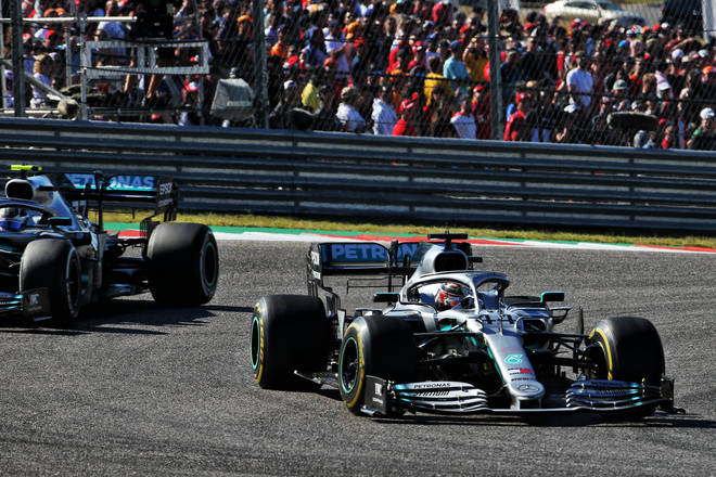 World champion Lewis Hamilton during the US Grand Prix