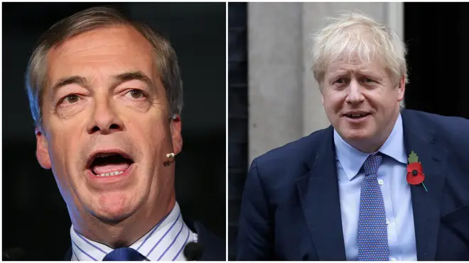 Caller Argues It&squot;s Not Up To Nigel Farage "To Save Boris Johnson&squot;s Bacon"