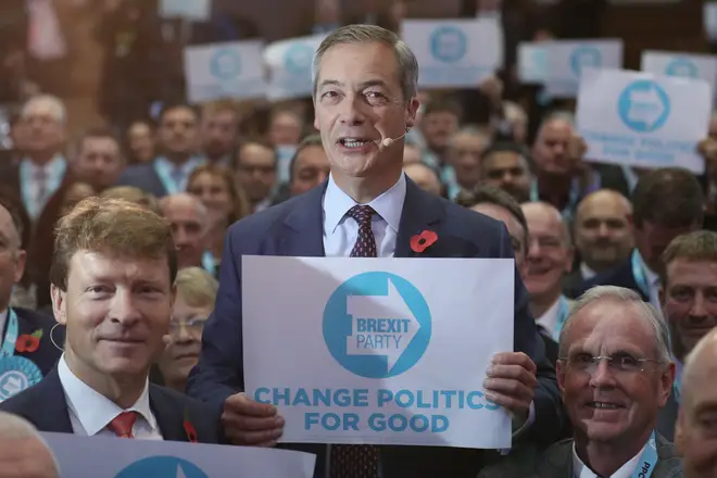 Mr Farage said his party would target Labour strongholds