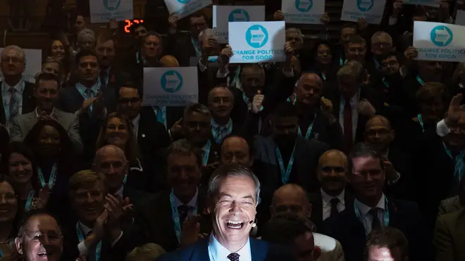 Brexit Party candidate names were not officially released