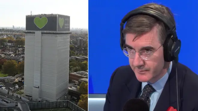Jacob Rees-Mogg accused of insensitivity over his remarks about Grenfell