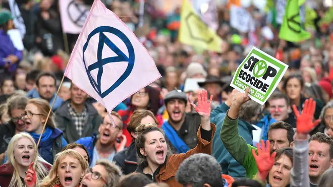 More than 1,800 Extinction Rebellion protesters were arrested