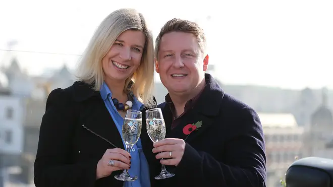Sylvia and Gavin have won £10,000-a-month for 30 years