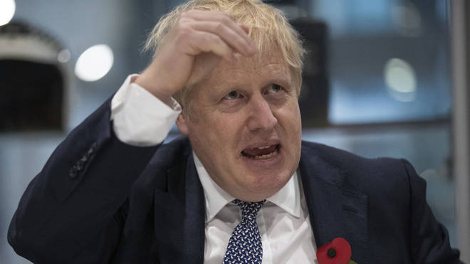 Boris Johnson likened the Labour leader to Stalin