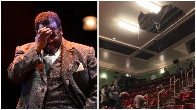 Actor Wendall Pierce told audience members he was "so sorry"