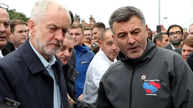 Ian Byrne pictured with Labour leader Jeremy Corbyn