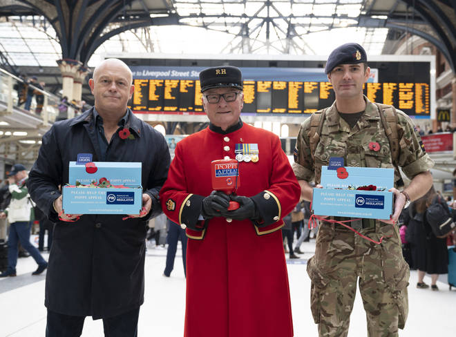 The Royal British Legion raises money through the poppy appeal