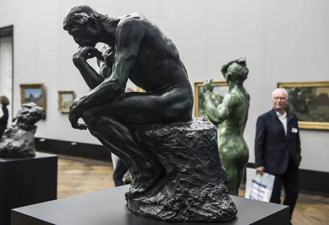 The Thinker, by Auguste Rodin