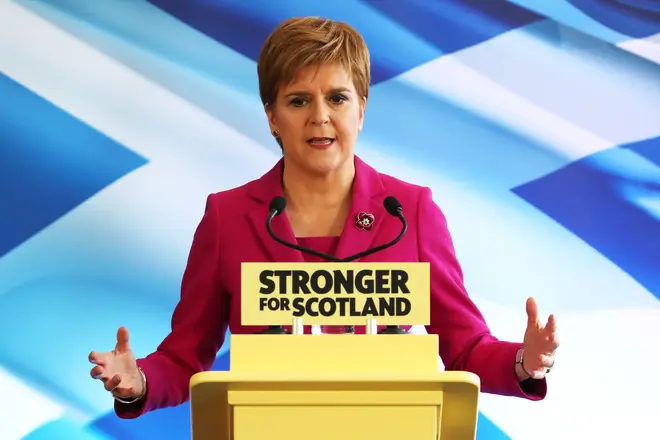 Nicola Sturgeon pledged a second Scottish Independence Referendum next year