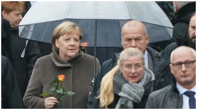 Public figures are marking the 30th anniversary of the fall of the Berlin Wall