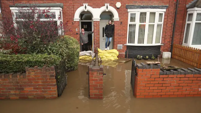 Residents in Doncaster as parts of England endured a month's worth of rain in 24 hours