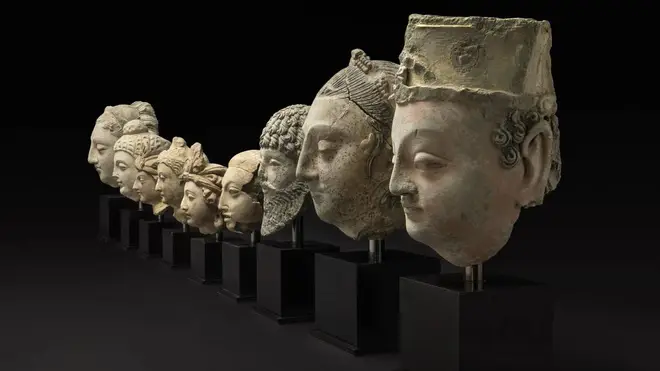 The Gandhara Sculptures returned by the police