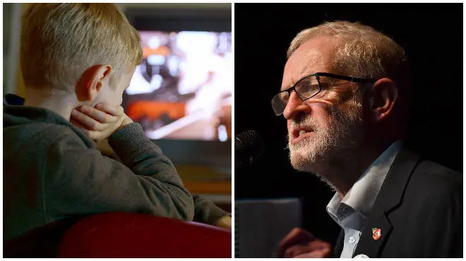Mr Corbyn wants to give children "happier, healthier lives".
