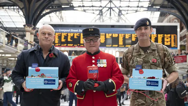The Royal British Legion raises money through the poppy appeal