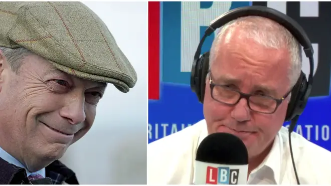 Nigel Farage tells Eddie Mair he will not refund dropped Brexit Party candidates