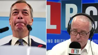 Eddie Mair forensically interviews Nigel Farage