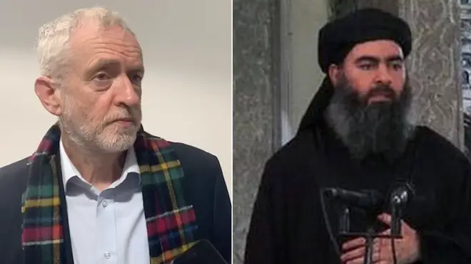 Jeremy Corbyn said he'd prefer if al-Badhdadi wasn't killed