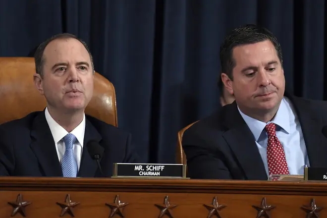 Adam Schiff (L) will be chairing the intelligence committee