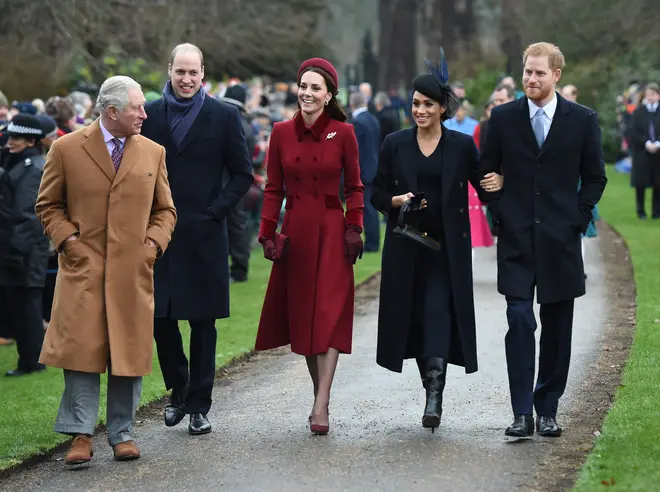 The pair have spent the last two Christmases with the rest of the royal family at Sandringham