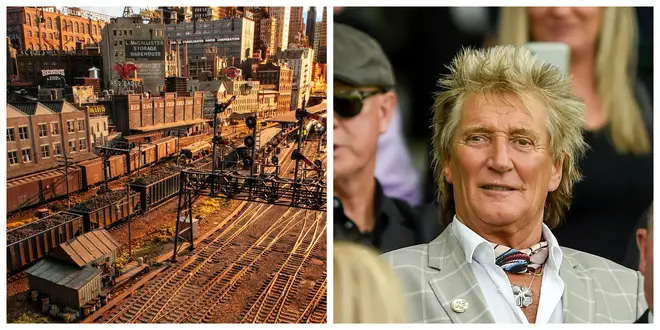 Rod Stewart has been working on the intricate model city for the past 23 years