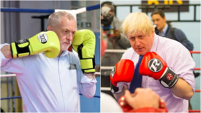 Jeremy Corbyn and Boris Johnson are also no strangers to the ring