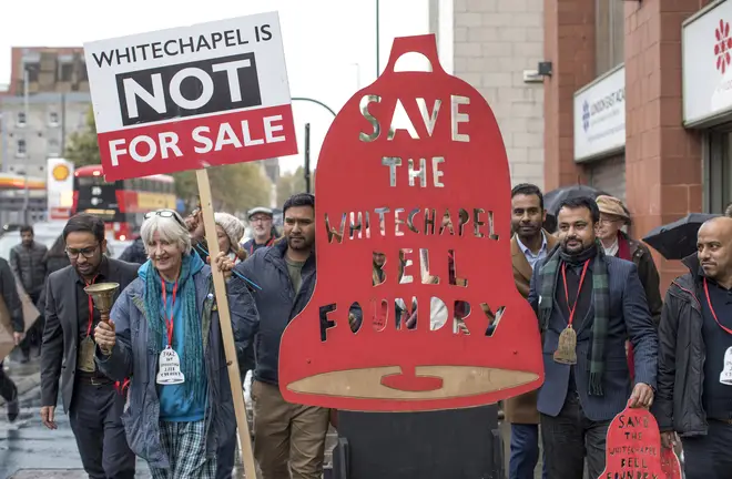 Save The Whitechapel Bell Foundry Protest