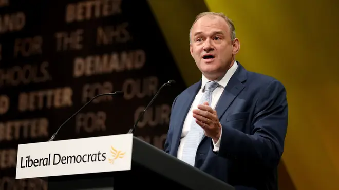 Sir Ed Davey will make the pledge in a speech in Leeds on Friday