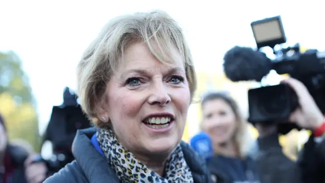Anna Soubry was sent the letter to her constituency office