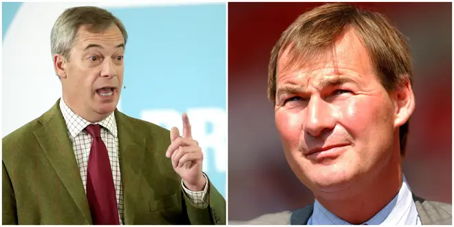 Nigel Farage has slammed a Brexit Party candidate who stood aside at the 11th hour