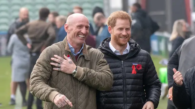 Gareth Thomas and Prince Harry are hoping to promote HIV testing