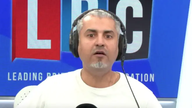 Maajid Nawaz got really frustrated by this caller