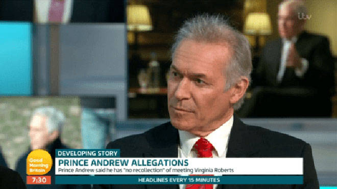 TV's doctor Hilary Jones appeared on GMB today