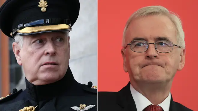 John McDonnell told Prince Andrew to co-operate with the FBI