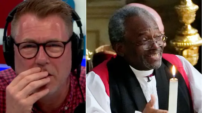 Ian Collins spoke to Bishop Michael Curry