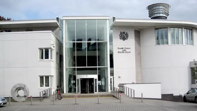 The trial is taking place at Exeter Crown Court