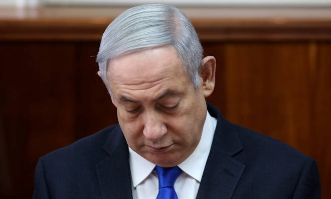 Netanyahu was indicted on corruption charges