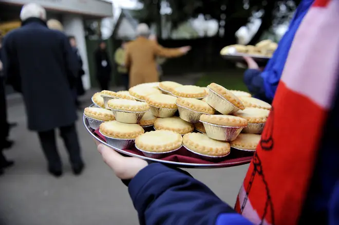 Mince pies are traditionally served during the Christmas period