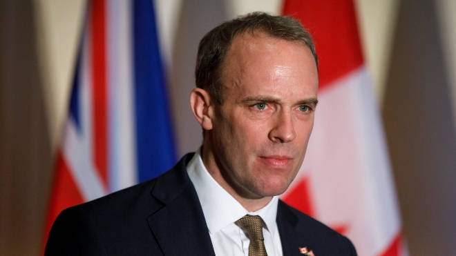 Mr Raab said it was only "right" to allow orphaned British children back to the UK