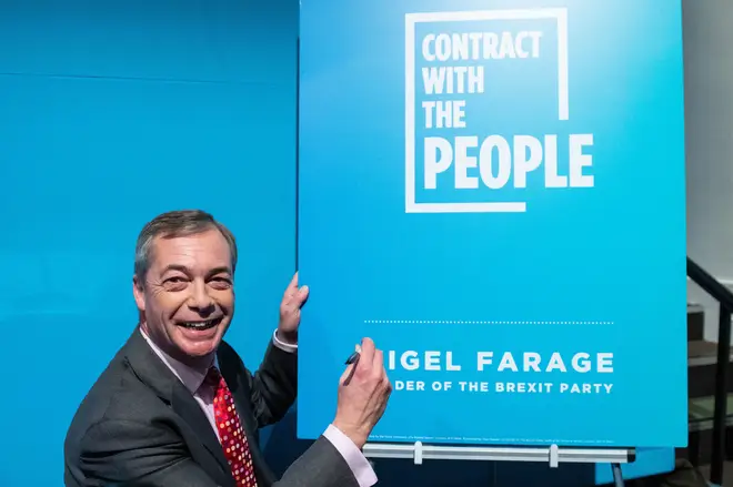 The leader of the Brexit Party has released their 'contract with the people'