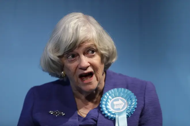 Ann Widdecombe was present at the contract launch