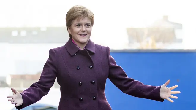 Nicola Sturgeon was asked about Scottish independence