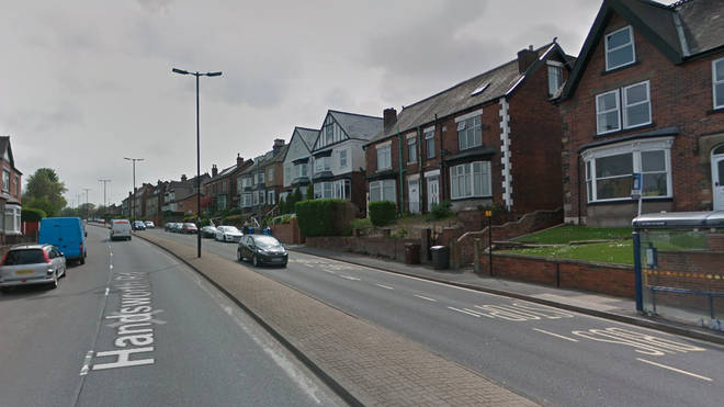 A fire ripped through a house on Handsworth Road, Sheffield