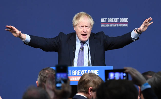 Boris Johnson has announced his party's manifesto
