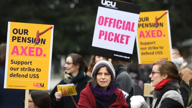 University staff will go on strike from Monday in a row over pay and conditions