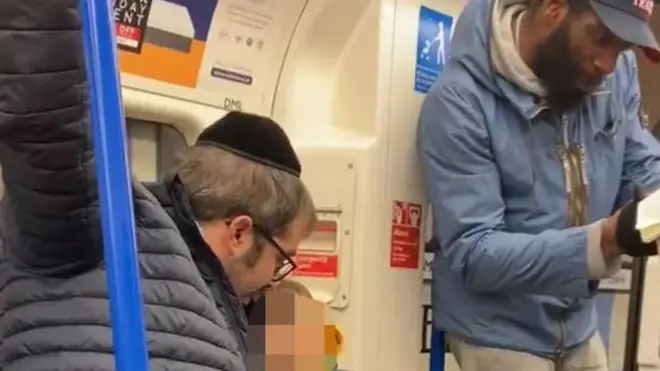 The man was subjected to an anti-Semitic tirade on a Northern Line train