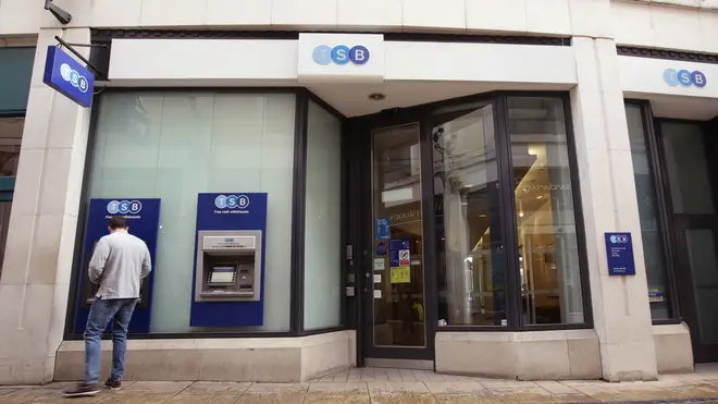 A branch of TSB bank in Greenwich, London