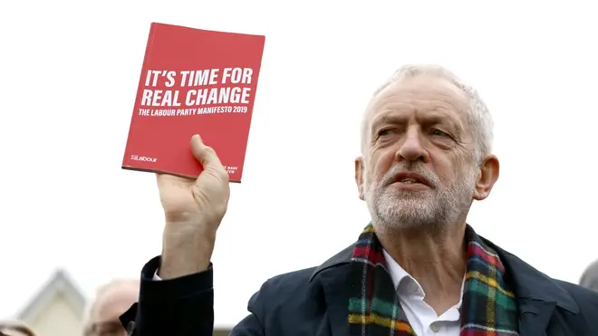 The Labour leader launch the manifesto in Tottenham, north London, on Tuesday