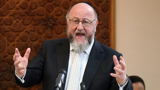 Chief Rabbi Ephraim Mirvis made the remarks in the Times