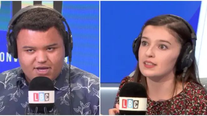 Young Labour and Brexit Party activists ferociously clash over leaving EU
